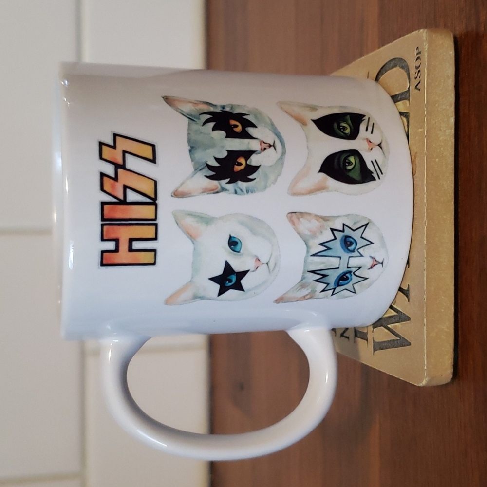 Cat Rocker Ceramic Mug